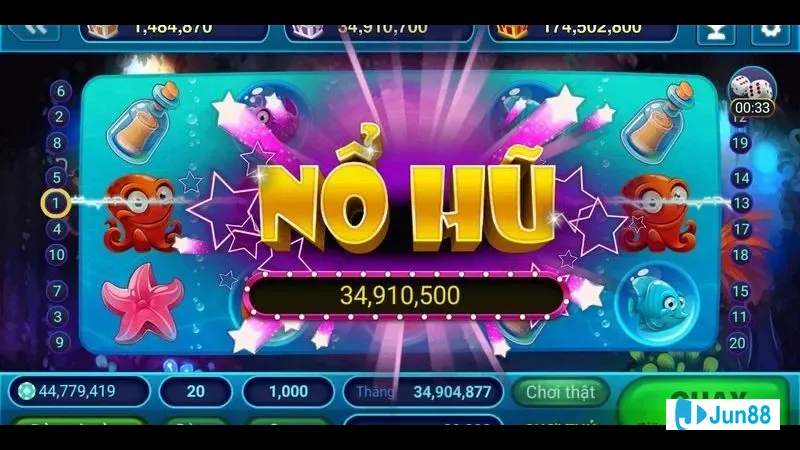 Minh họa cho Luật chơi nổ hũ dễ